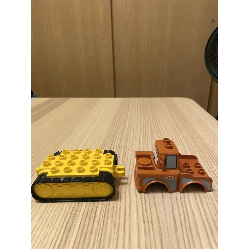LEGO DUPLO Disney Pixar Cars Mater Replacement Part & Caterpillar Base Lot 2